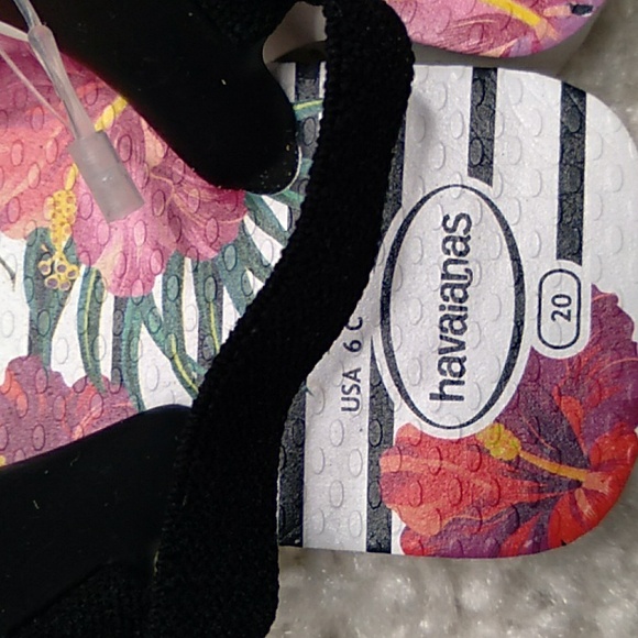 NWT HAVAIANAS infant flip.flops size 6C - Picture 8 of 13